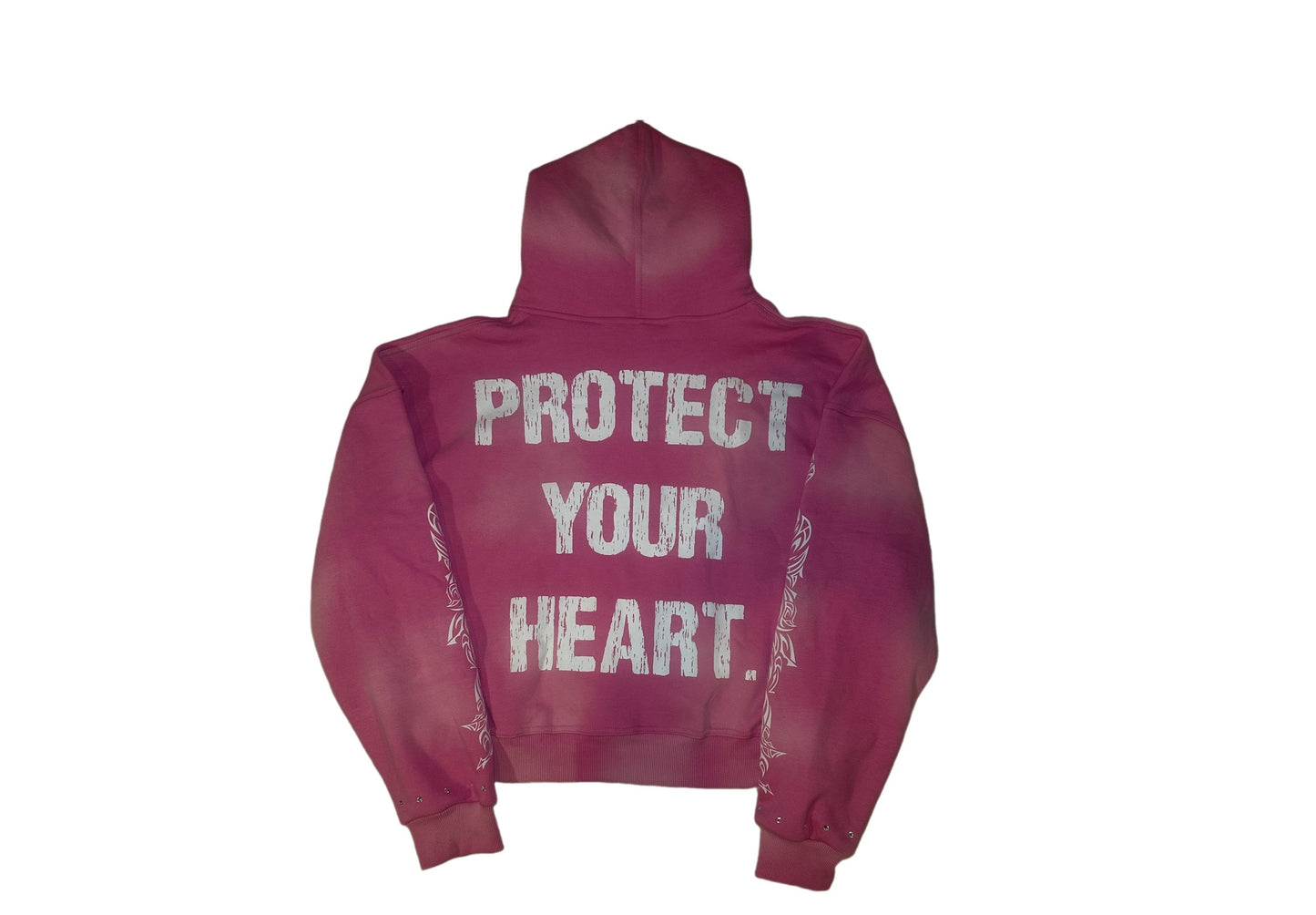 Peuramour Pink Zip up hoodie