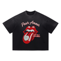 Sex Kills Love Heals Boxy Oversized T-Shirt