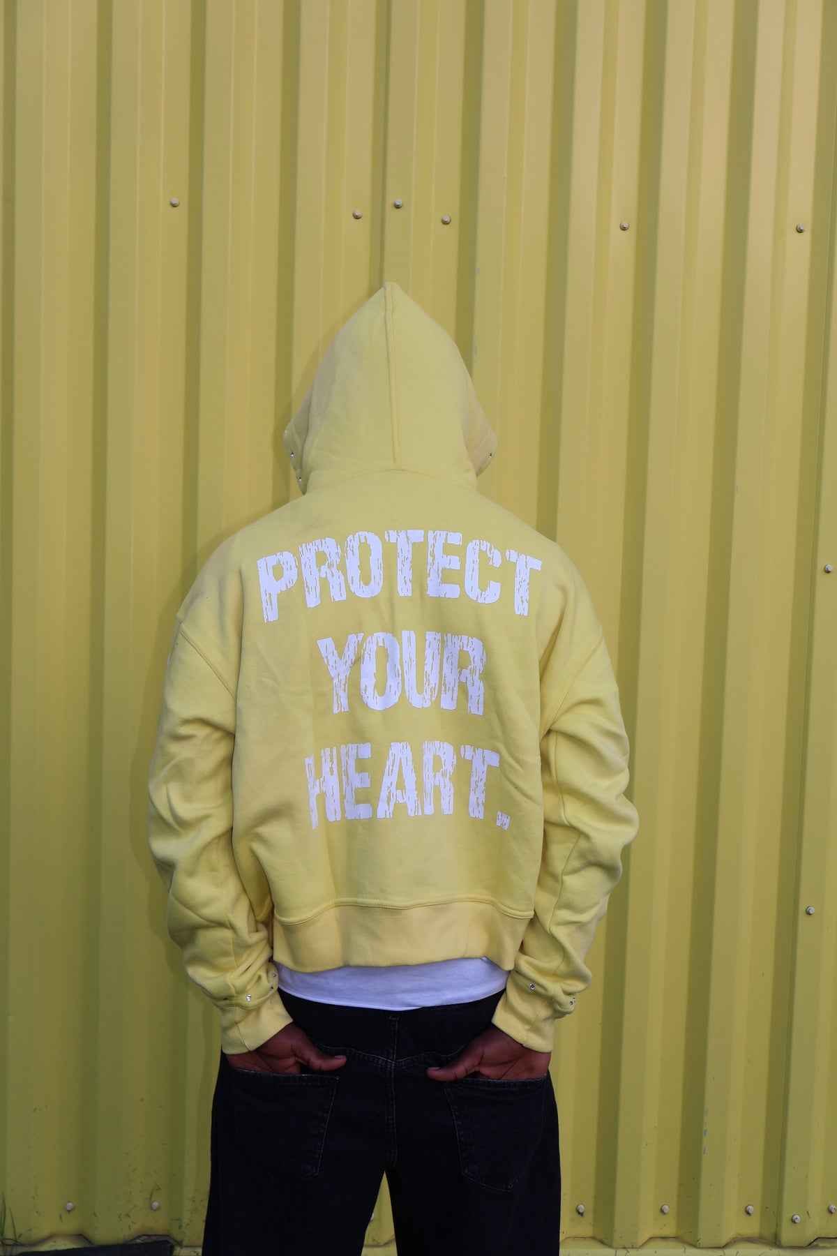 Protect Your Heart Yellow Hoodie