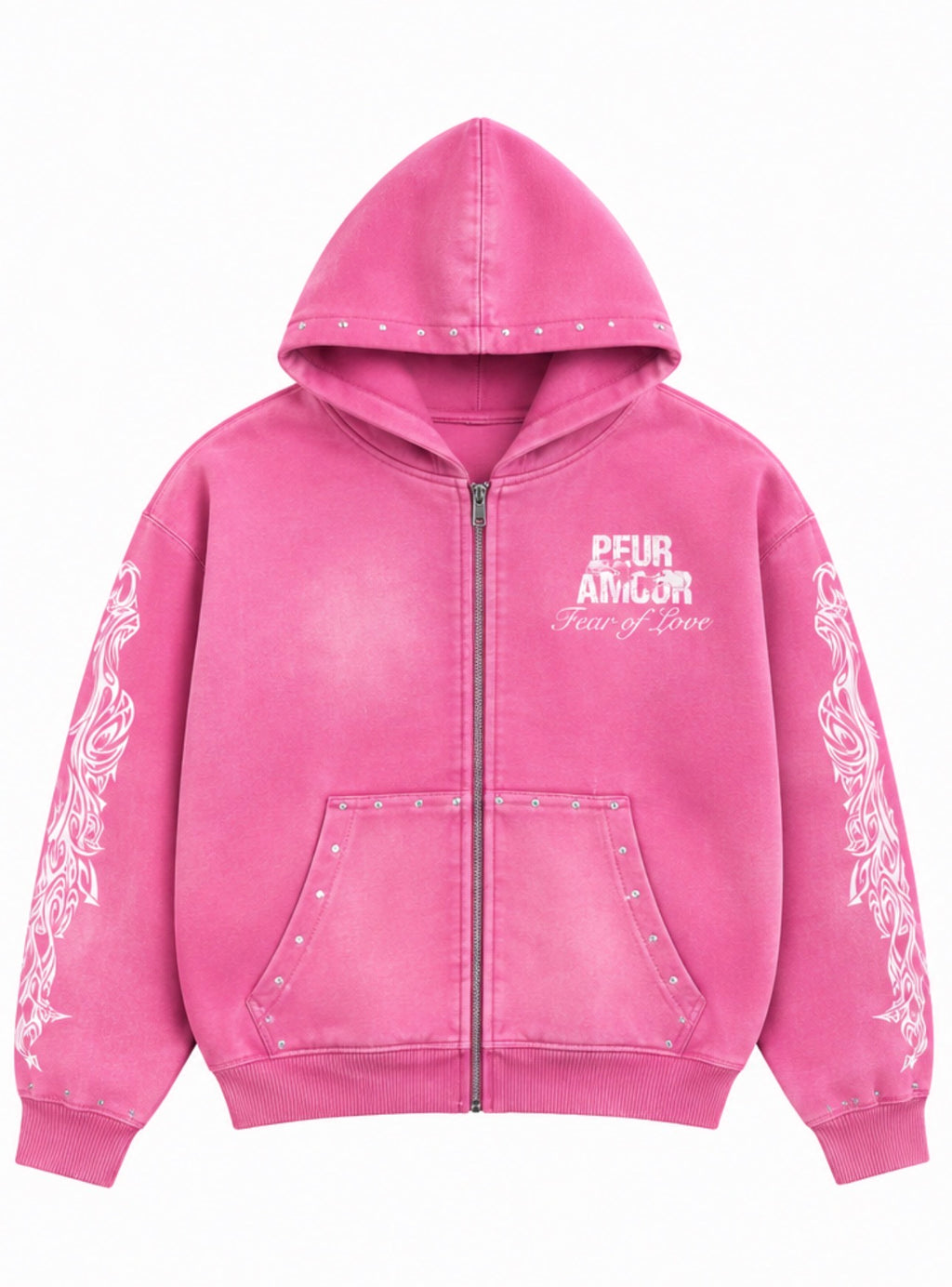 Protect Your Heart Pink Hoodie
