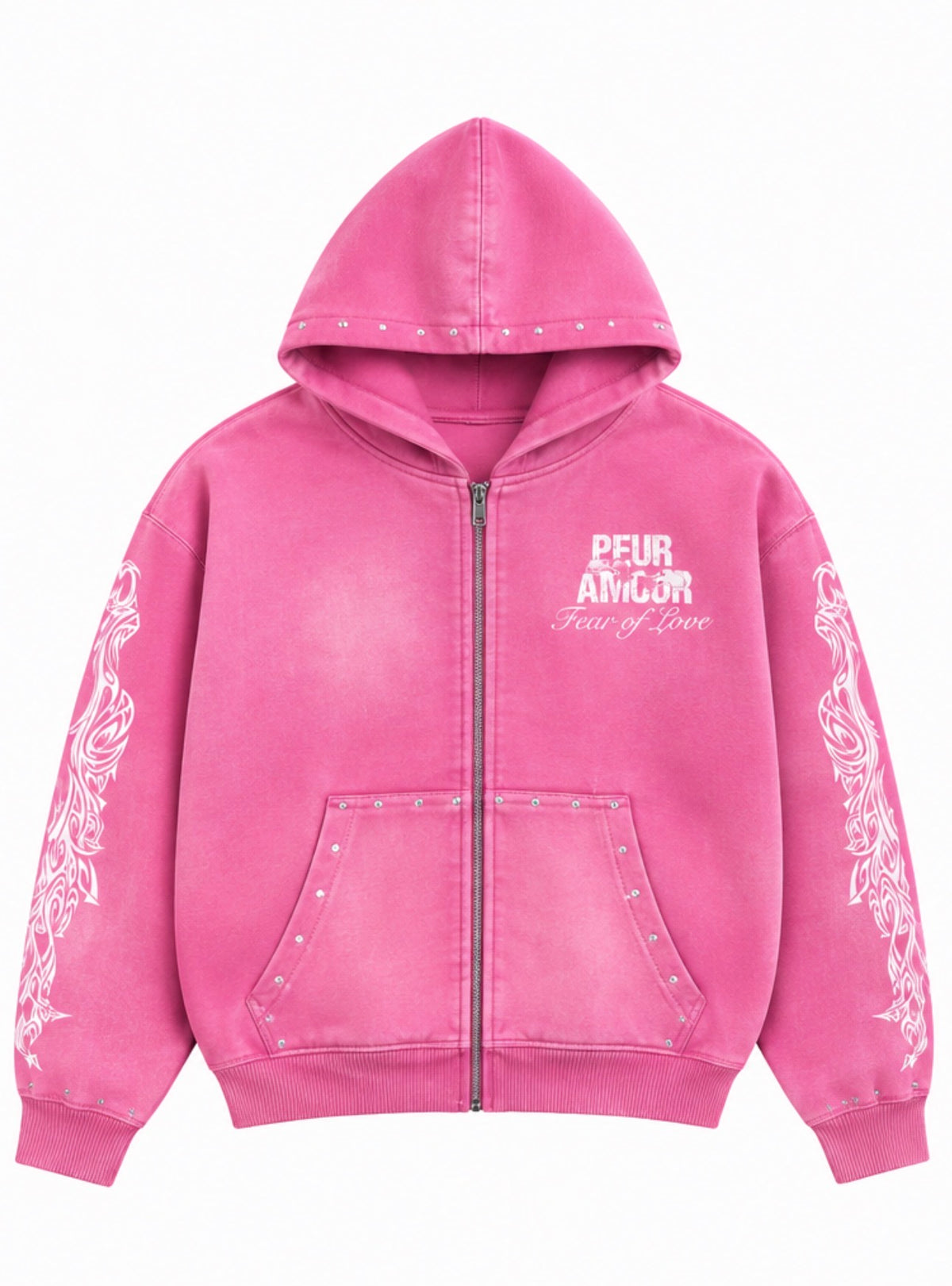 Protect Your Heart Pink Hoodie