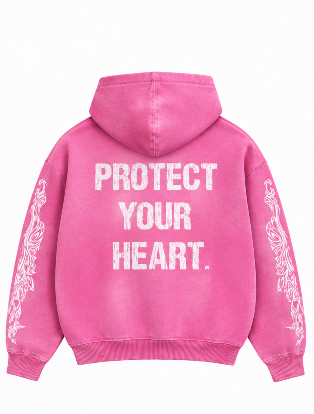 Protect Your Heart Pink Hoodie