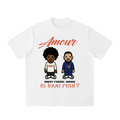 Is Love Real? Heavyweight Vintage Washed Frayed T-Shirt