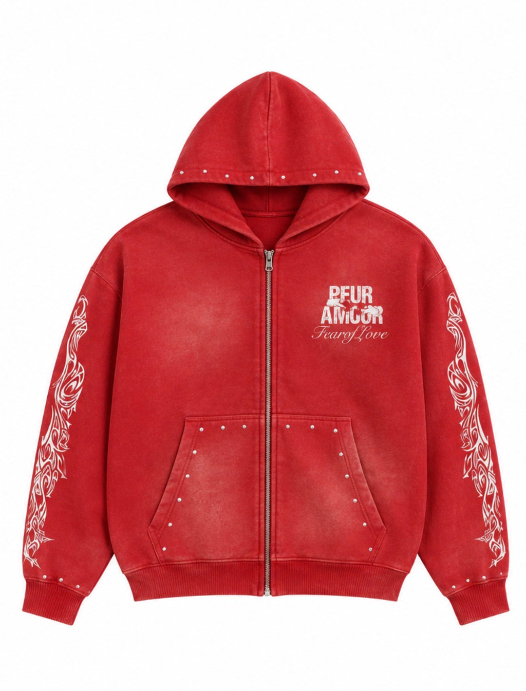 Protect Your Heart Red Hoodie