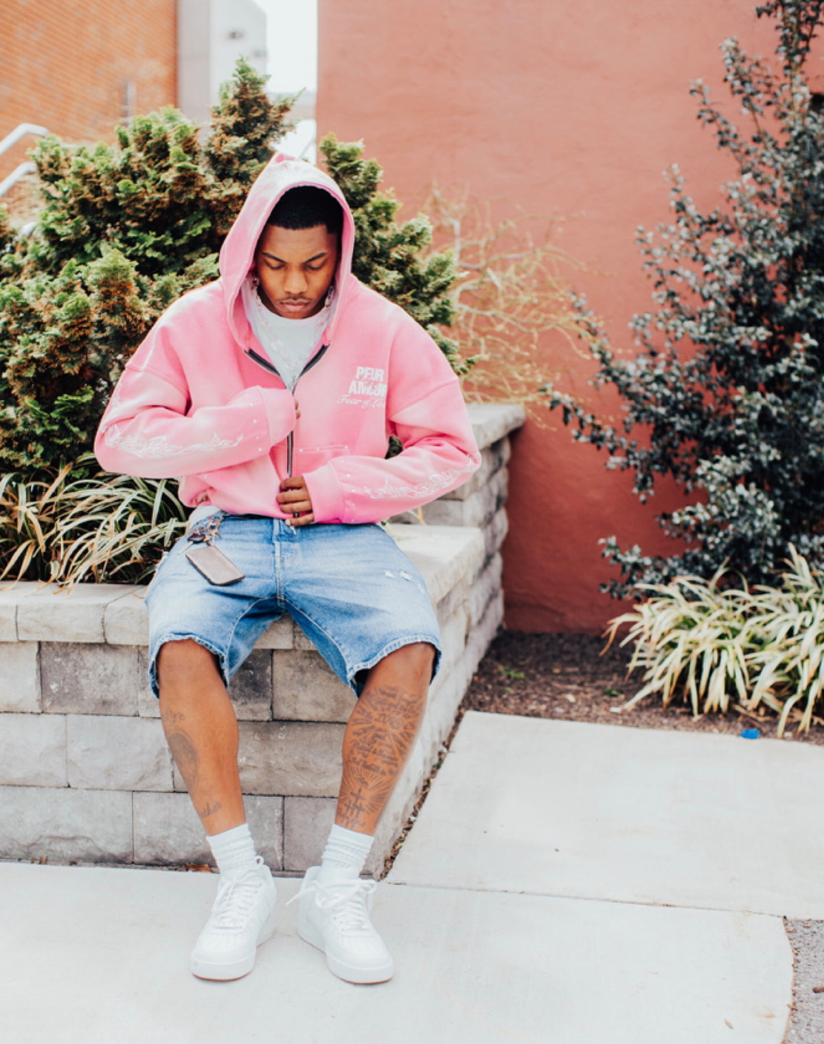 Protect Your Heart Pink Hoodie