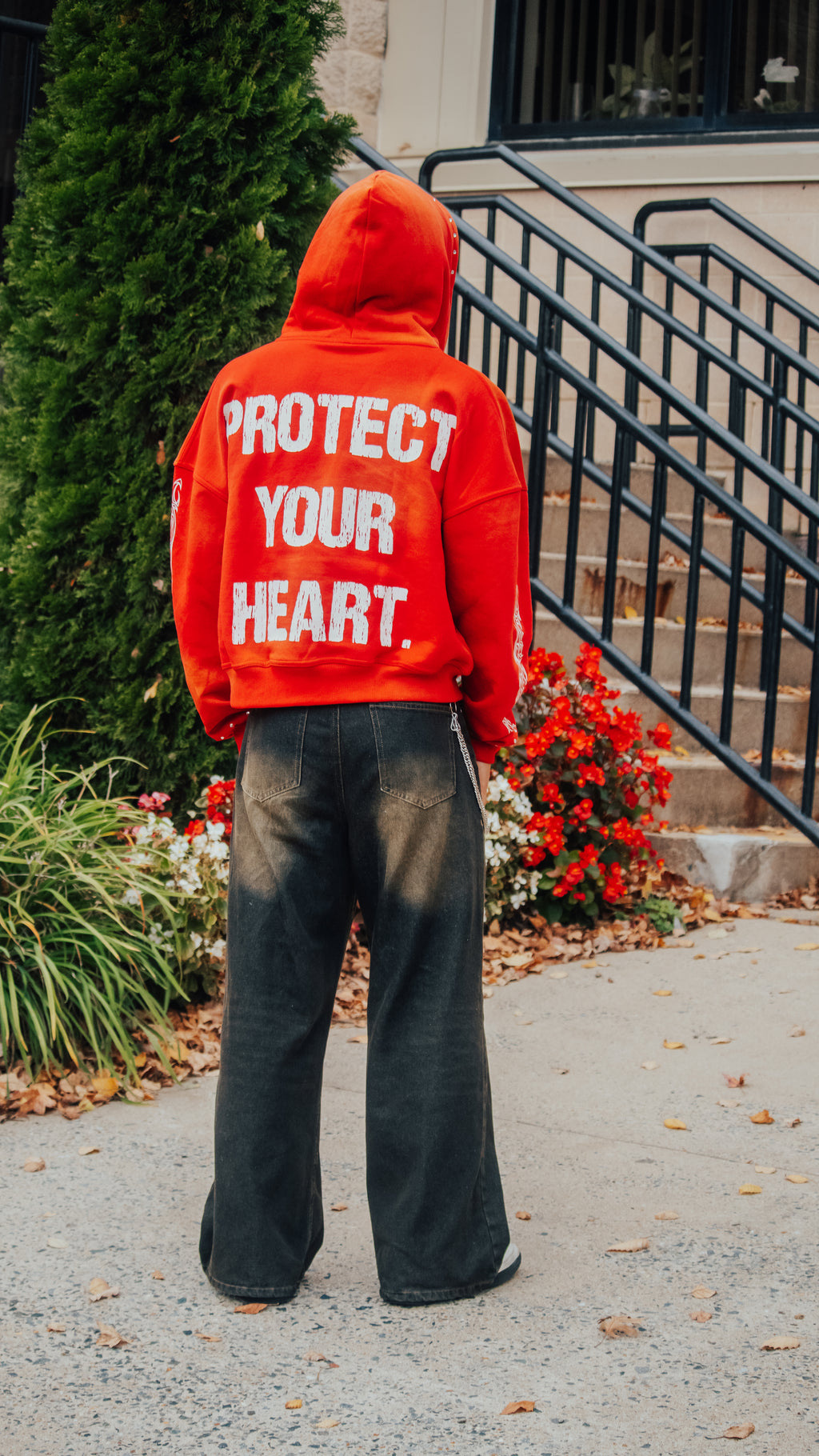 Protect Your Heart Red Hoodie