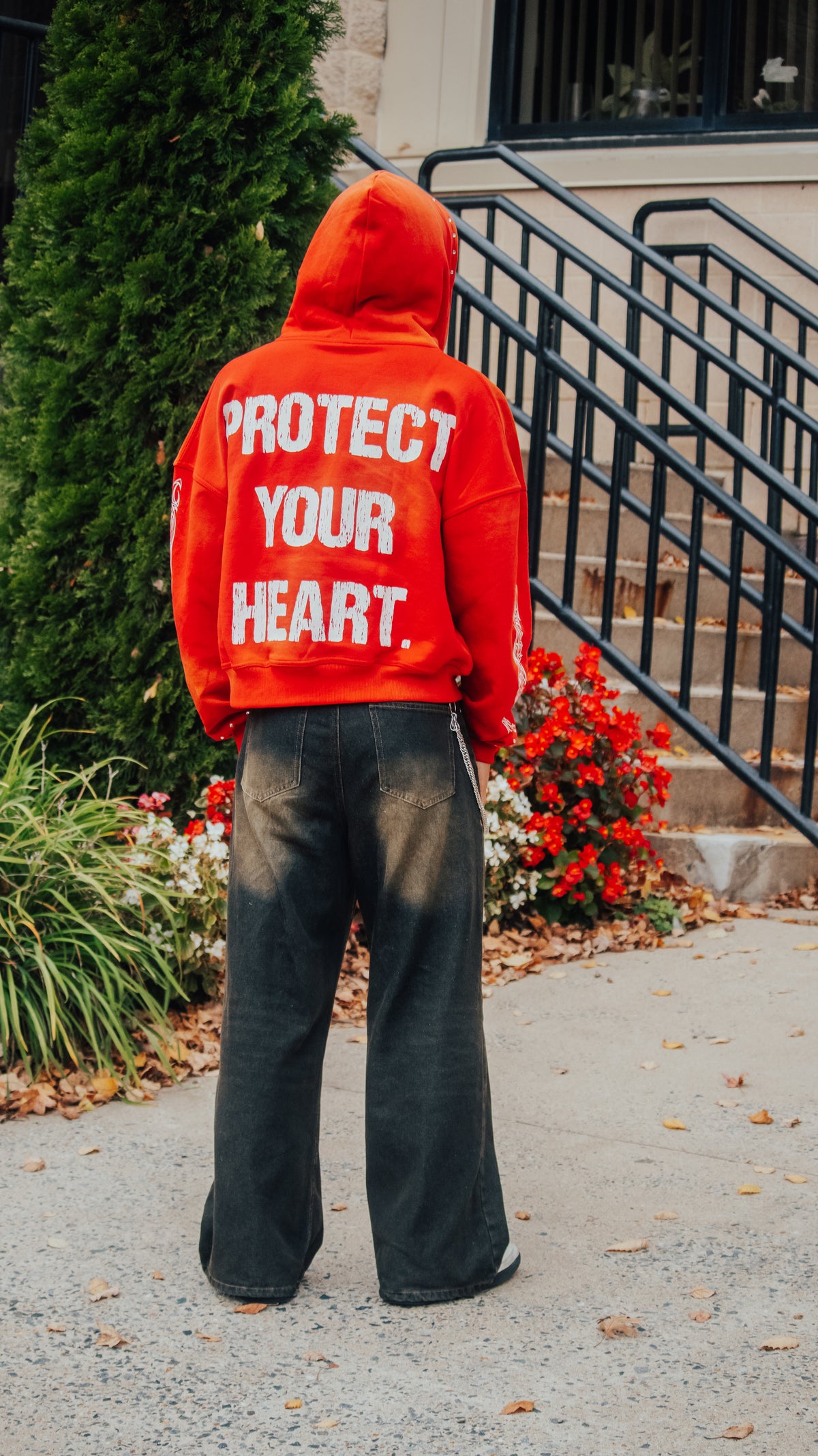 Protect Your Heart Red Hoodie