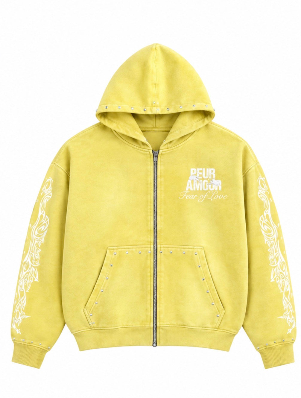 Protect Your Heart Yellow Hoodie