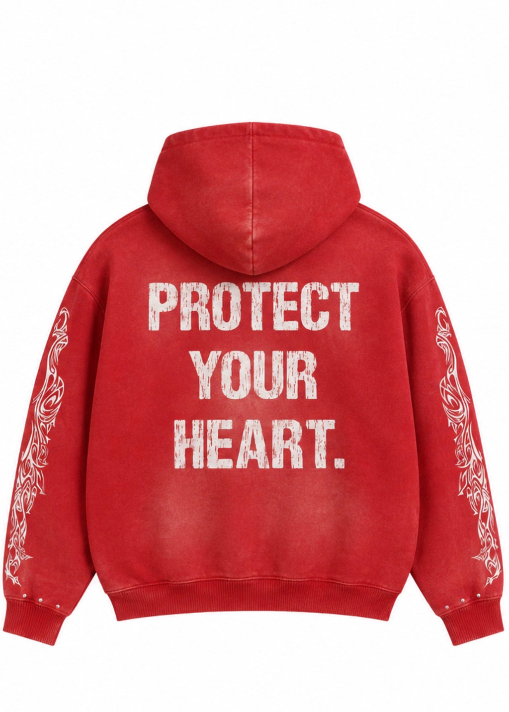 Protect Your Heart Red Hoodie