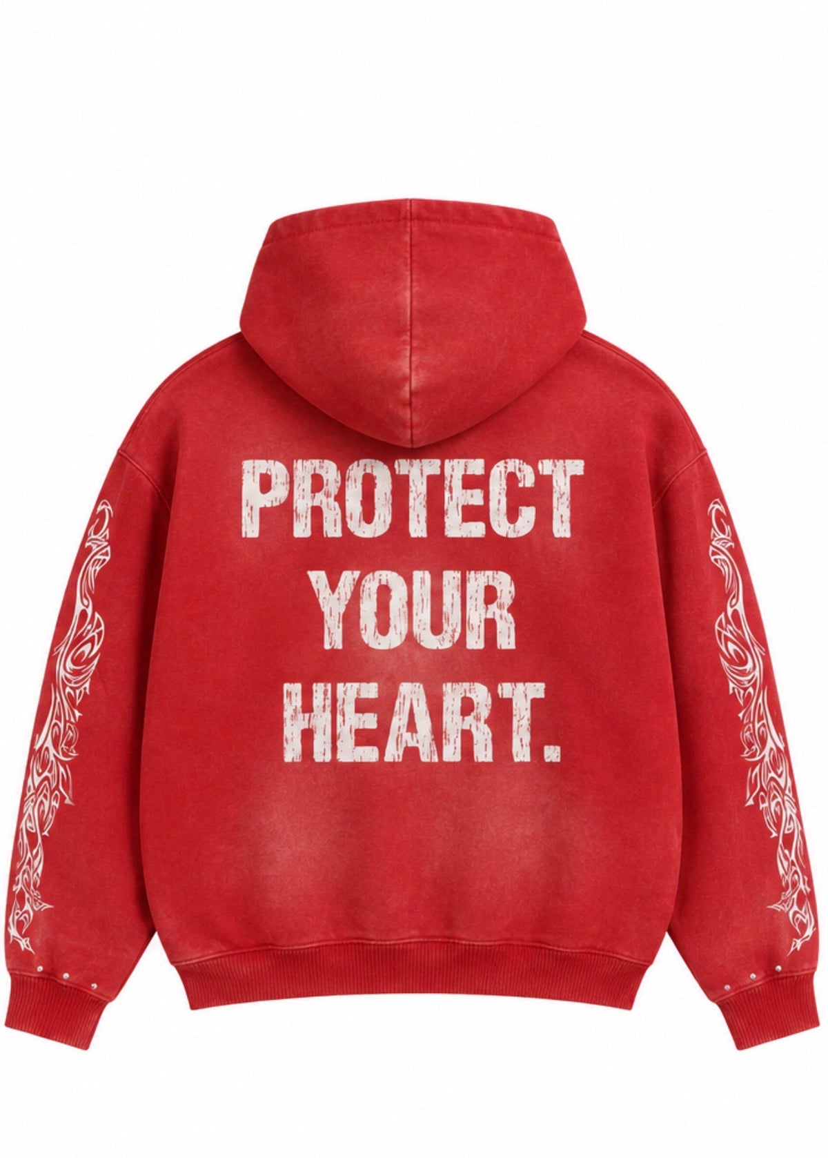 Protect Your Heart Red Hoodie