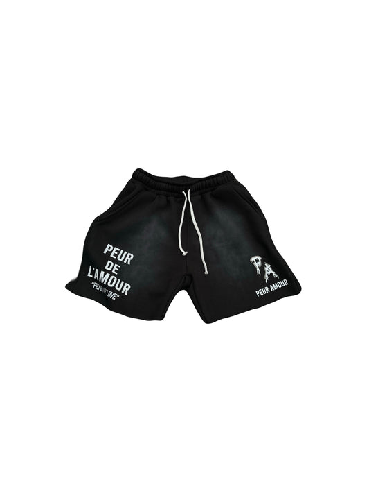 Peuramour Black Shorts