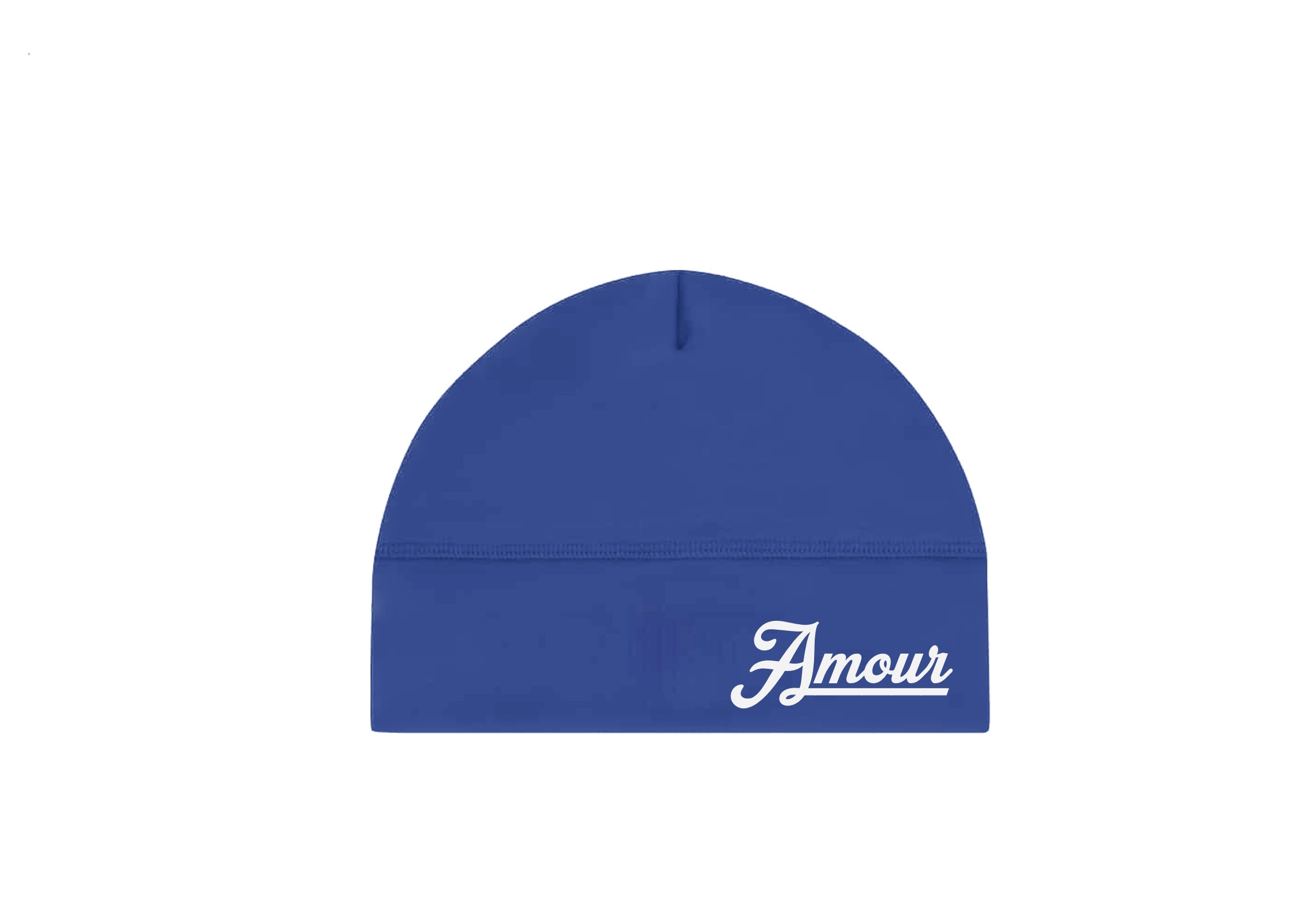 Amour Skull Cap Blue and White
