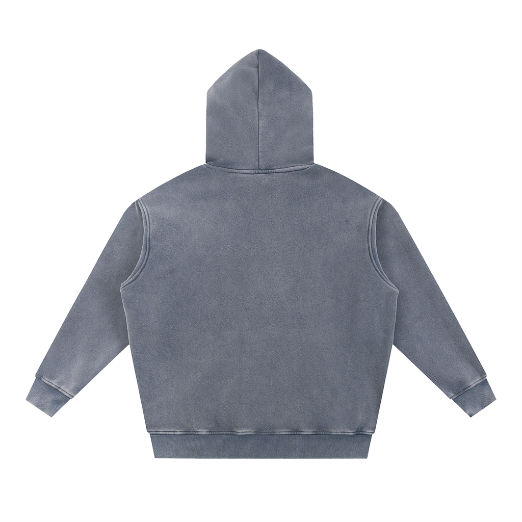 AMOUR Snow Wash Fleece Oversize Hoodie